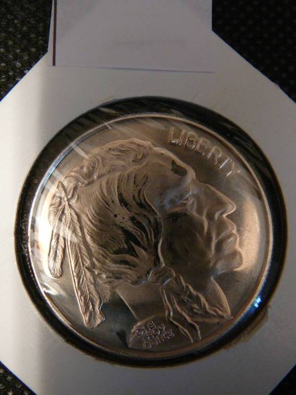 lot 43 image: 1 Troy Ounce .999 Silver