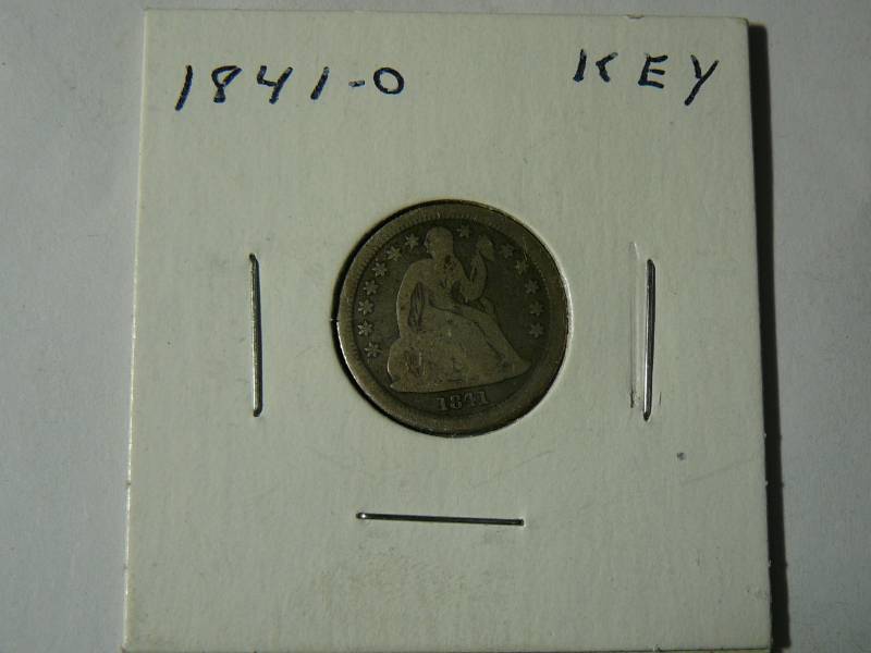 lot 46 image: 18410 Seated Liberty Dime