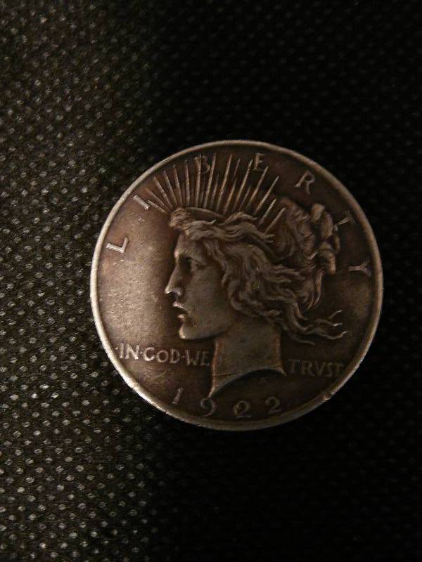 lot 54 image: 1922  Peace Dollar