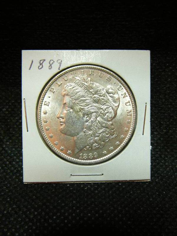 lot 125 image: 1889 Morgan Silver Dollar