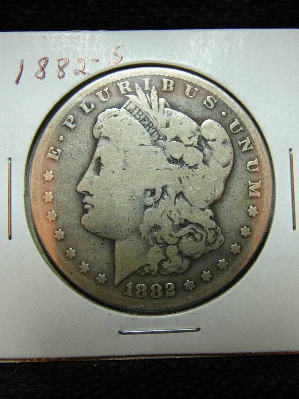 lot 137 image: 1882 S Morgan Silver Dollar