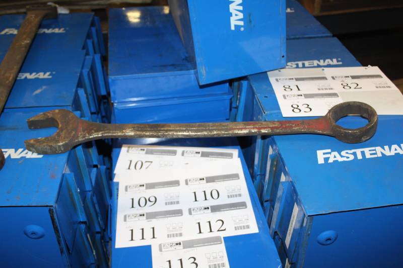 lot 82 image: 2-12in. Combination Wrench