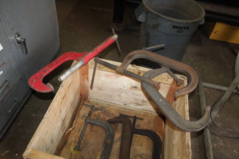 lot 139 image: Lot of (3) C-Clamps