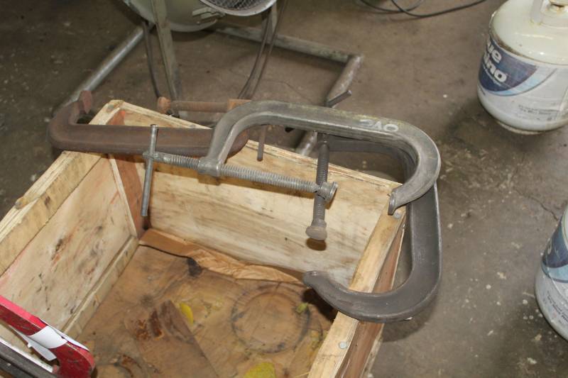 lot 140 image: Lot of (3) C-Clamps