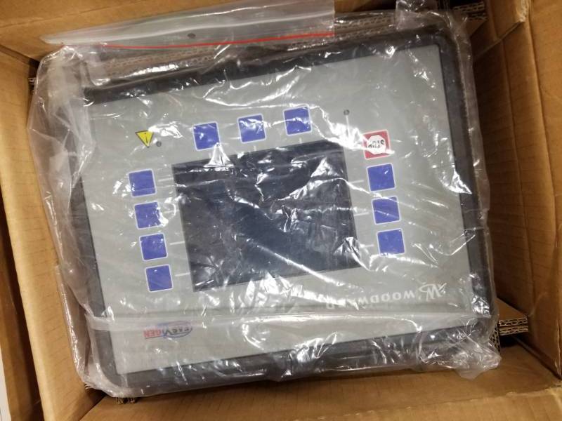 lot 116 image: Woodward Easygen-3200-5P2 EngineGenerator Controller Integrated Display