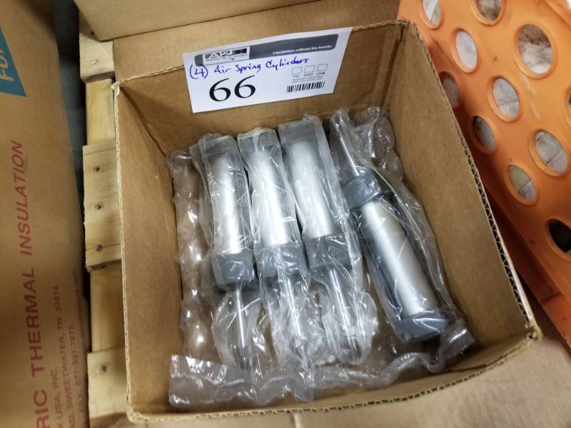 lot 66 image: Lot of (4) 2017 Sheffer Chylinder Air Spring Cylinders
