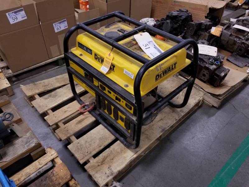 lot 51 image: DeWalt DXGN4500 Generator