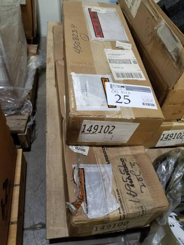 lot 25 image: Lot of (2) Thomson 1500 lbs. 4in. Stroke Hydraulic Pump