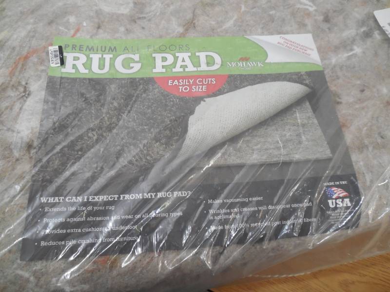 lot 73 image: Mohawk Ultra Premium Rug Pad for All Floors 9 X 12 - Grey