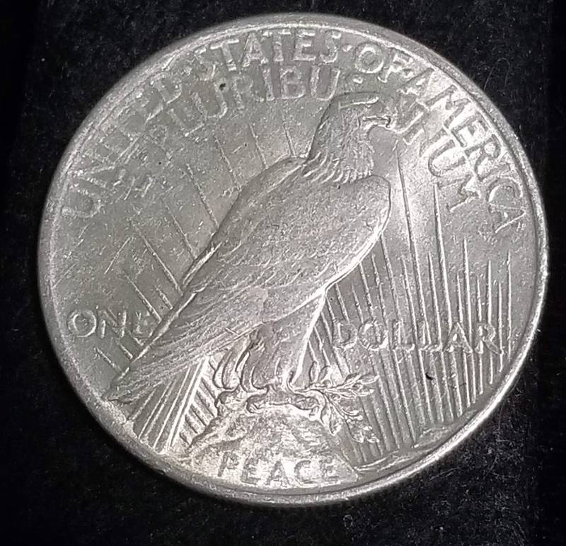 1925 PEACE SILVER DOLLAR