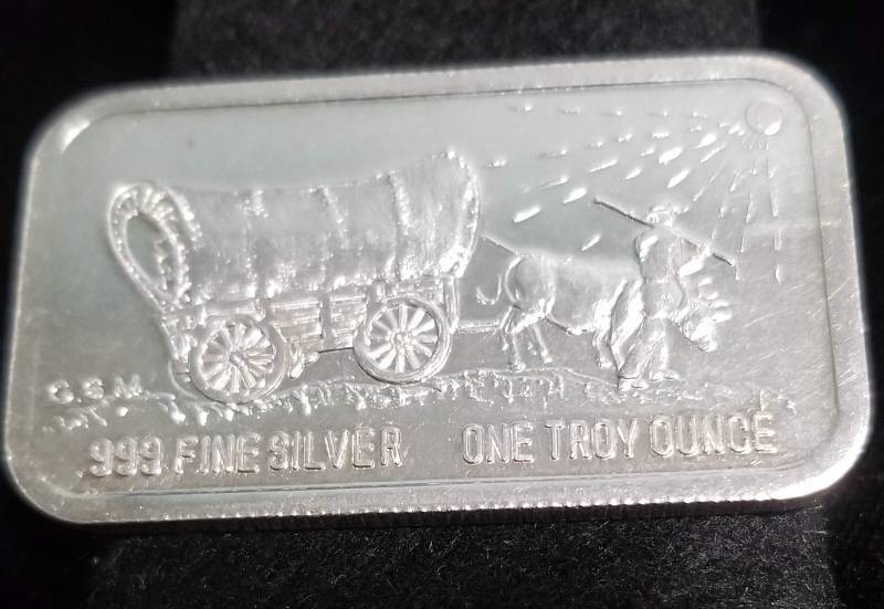 1 TROY OZ. .999 FINE SILVER MOUNT SAINT HELENS MAY 1980