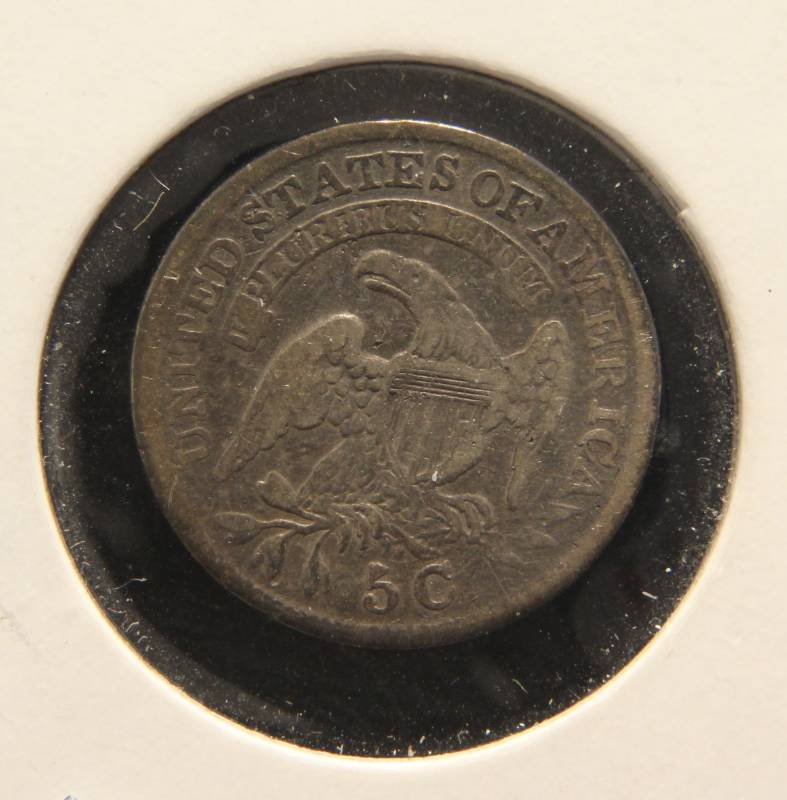 1830 US BUST SILVER HALF DIME