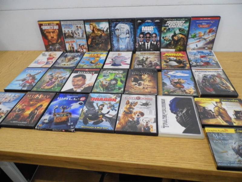 lot 17 image: DVDs