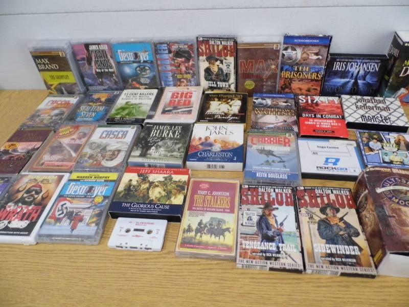 lot 21 image: DVDs - Audio Books