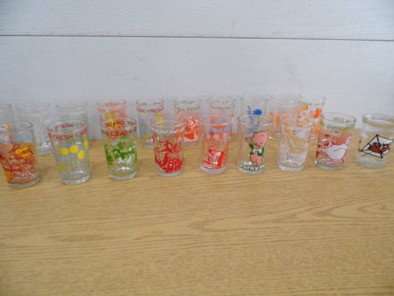 lot 89 image: Collectible Glasses - Jelly Jar Glasses