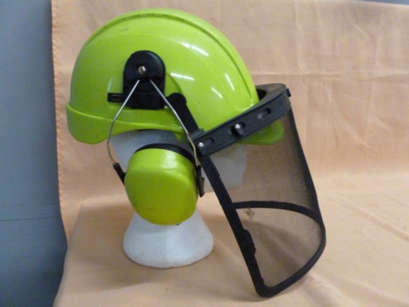 lot 62 image: Woodsman Helmet