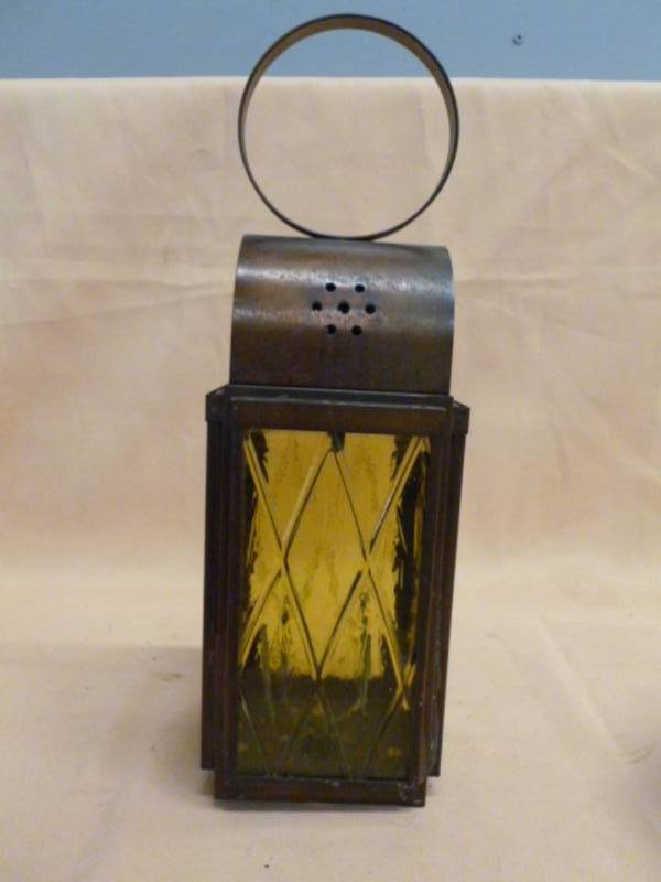 lot 90 image: Candle Lantern