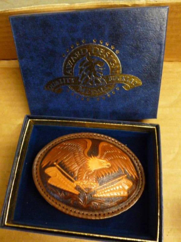 lot 98 image: New Belt Buckle