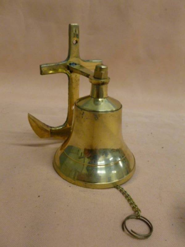 lot 158 image: Cast Brass Bell