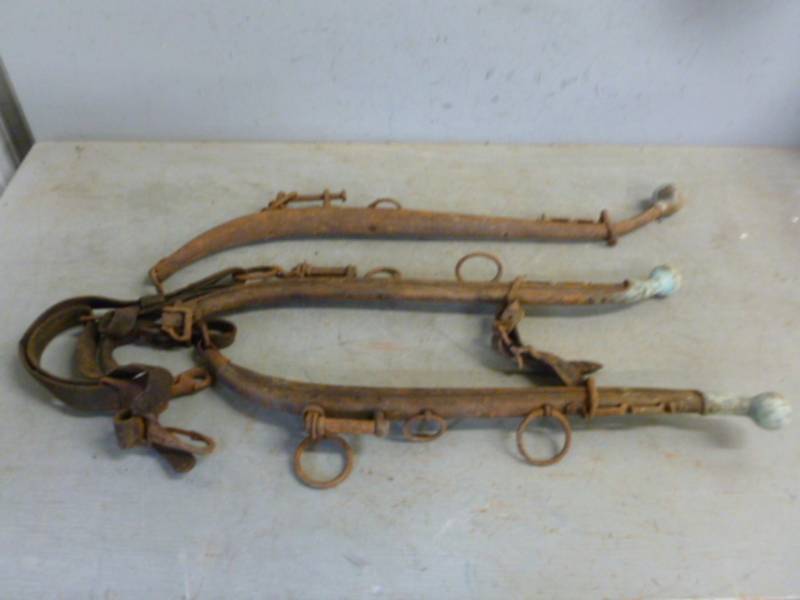 lot 207 image: Antique Horse Equipment