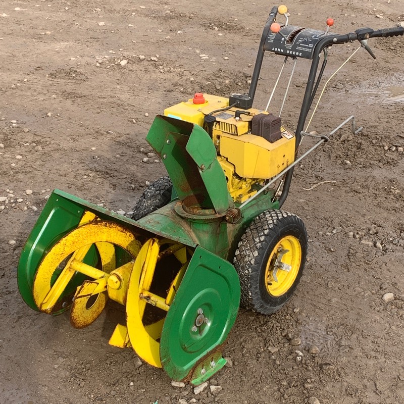 John Deere 826 Snow Blower | October Lawn, Snow & Recreation #2 | K-BID