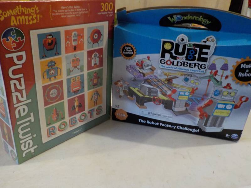 lot 39 image: The Robot Factory Challenge and Puz...