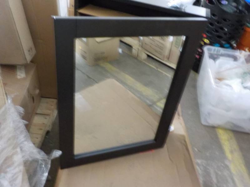 lot 123 image: 20 x 26 Expresso Bath Cabinet...