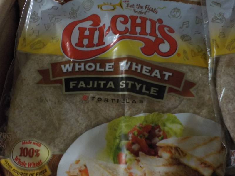 lot 128 image: Case of 12 Chi Chi Whole Wheat Tort...