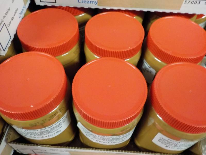 lot 156 image: 6 Jars of 2 lb. 8 oz Creamy Peanut ...
