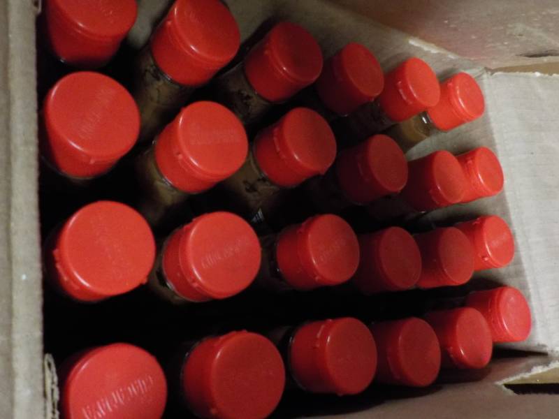lot 159 image: Case of 24 Guocomaya Hot Sauce...
