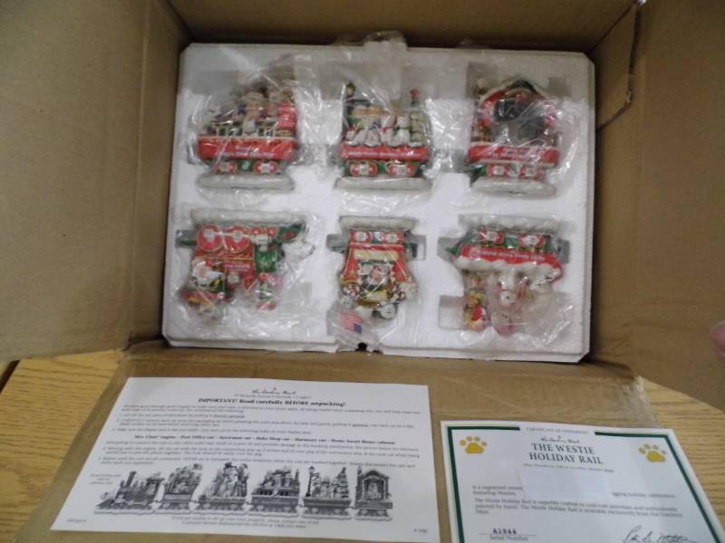 lot 46 image: Westie Dog Train