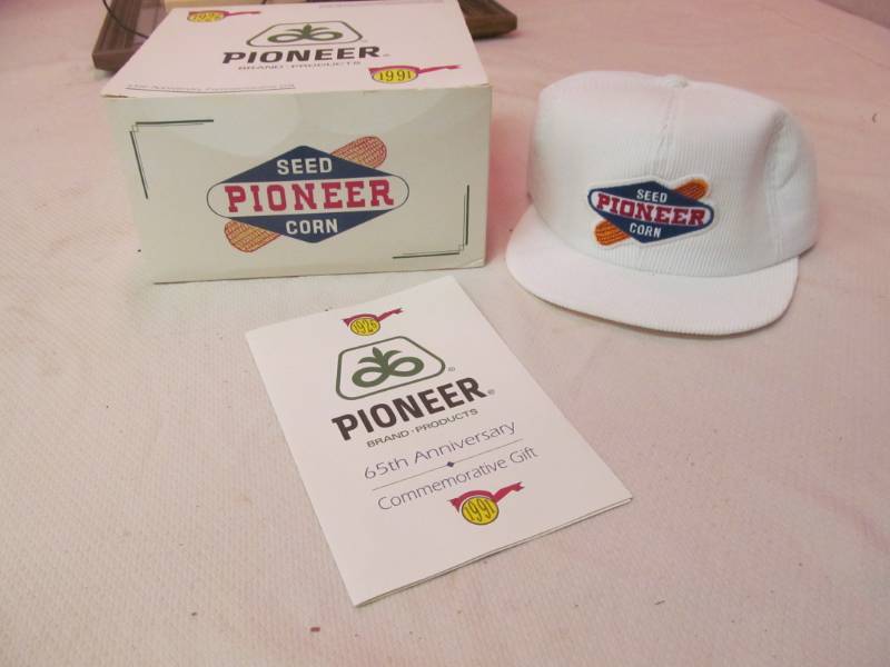 lot 3 image: 65Th Anniversary Pioneer seed corn cap