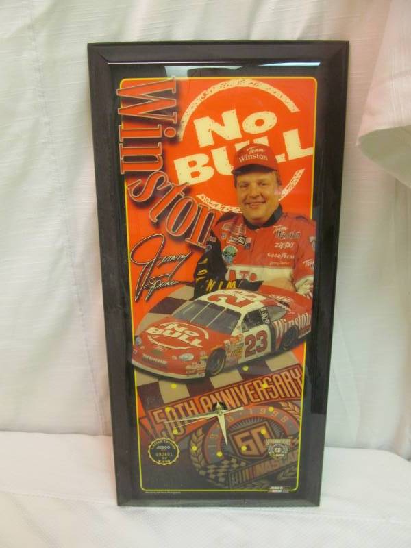 lot 10 image: 50 Th Anniversary Nascar clock