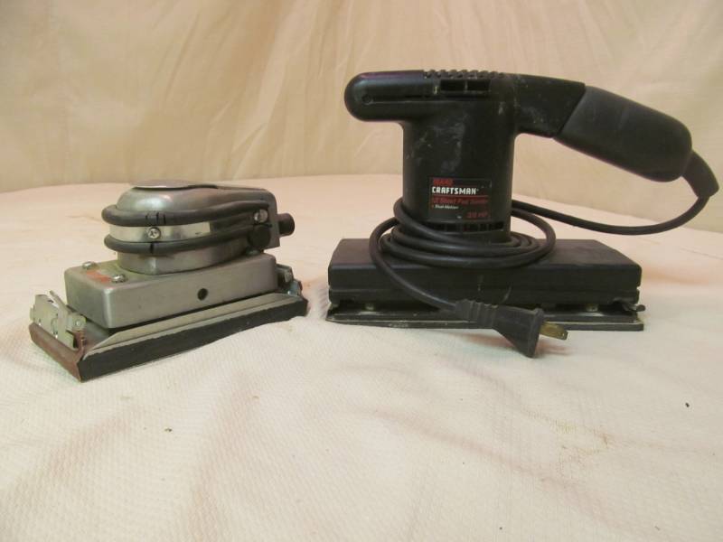 lot 22 image: Craftsman sander, Milwaukee finish sander