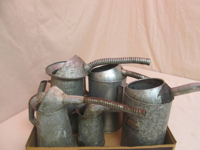 lot 57 image: oil cans