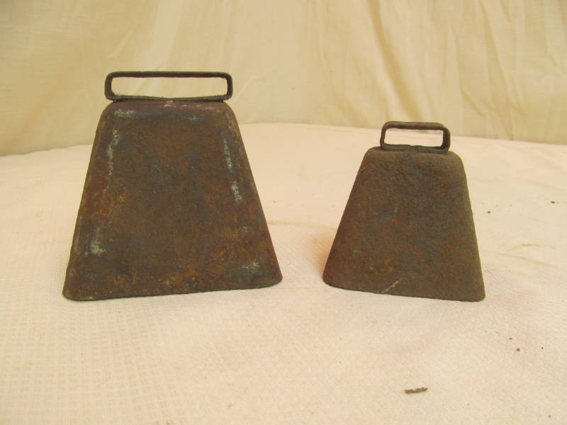 lot 59 image: vintage cow bells
