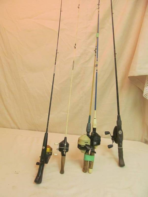 lot 67 image: fishing rods reels
