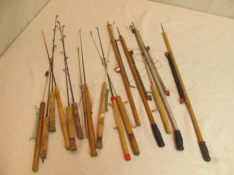 lot 73 image: ice fishing jigs