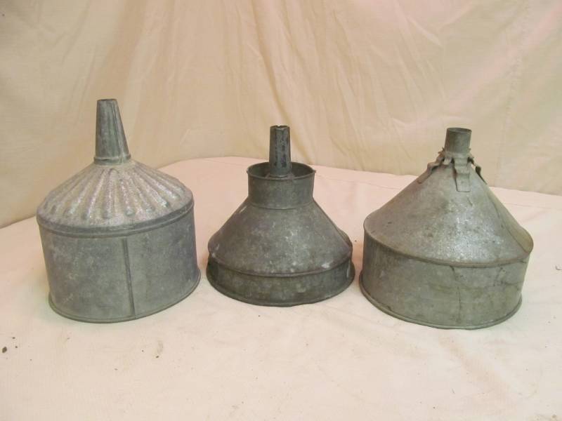 lot 90 image: vintage funnels