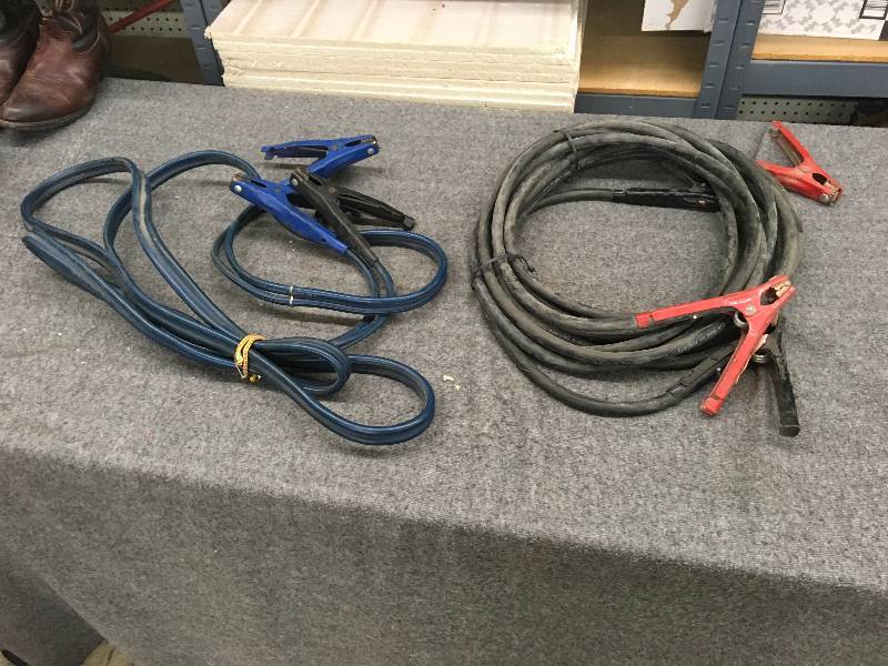 lot 33 image: Two Battery Cables
