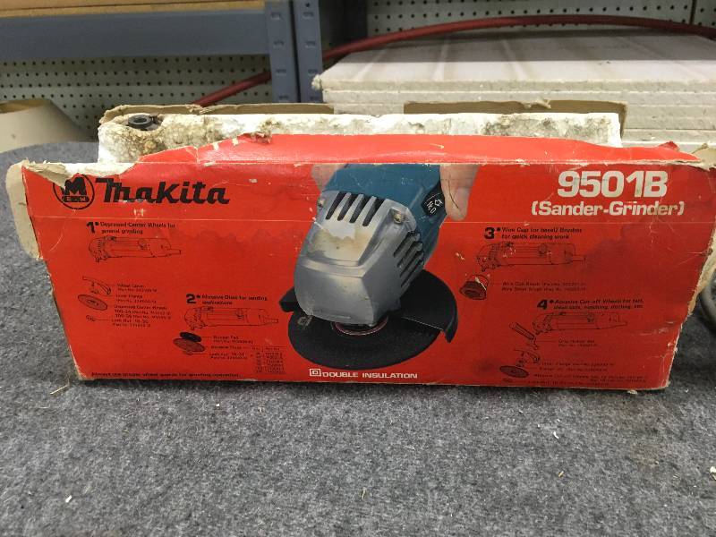 Makita 9501B Sander Grinder October Tool & Equipment Consignment 2 KBID