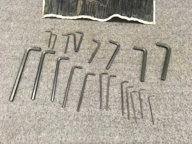 lot 55 image: Allen Wrench Set