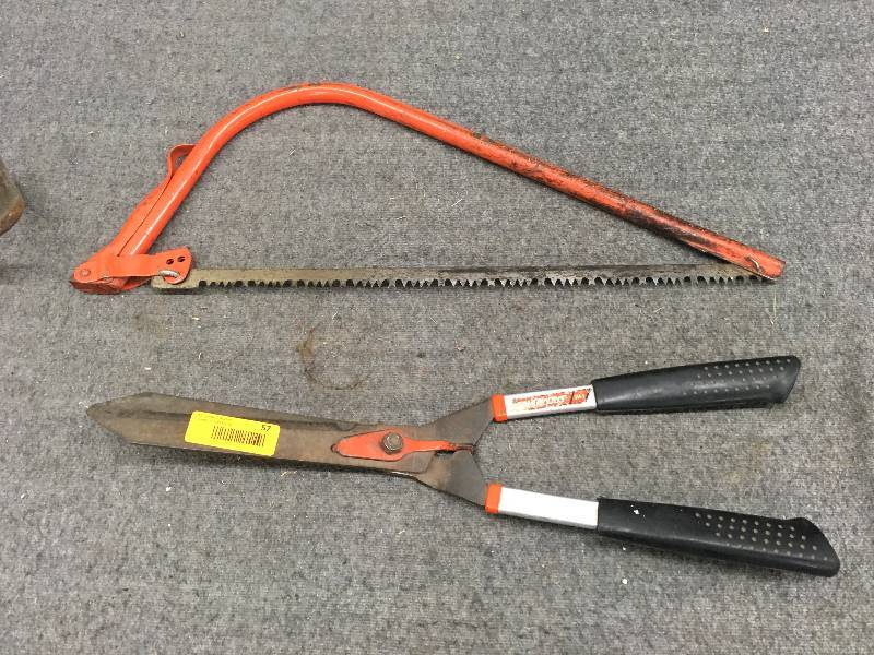 lot 57 image: Saw & Bush Trimmer