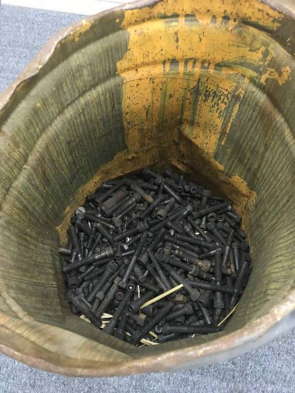 lot 89 image: Bucket Of Allen Wrench Bolts- Assorted Size & Length
