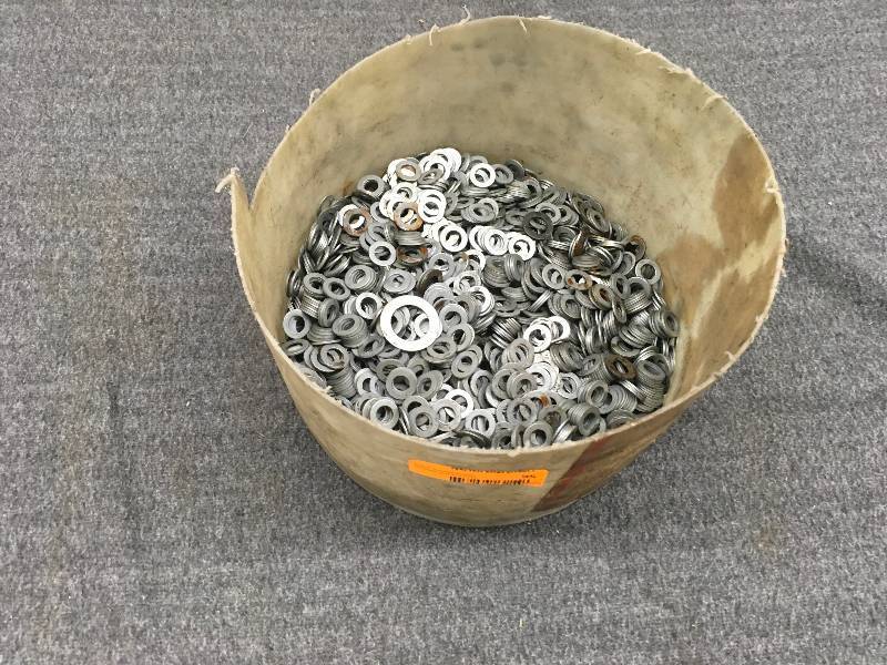 lot 95 image: Bucket Of Variety Flat Washers