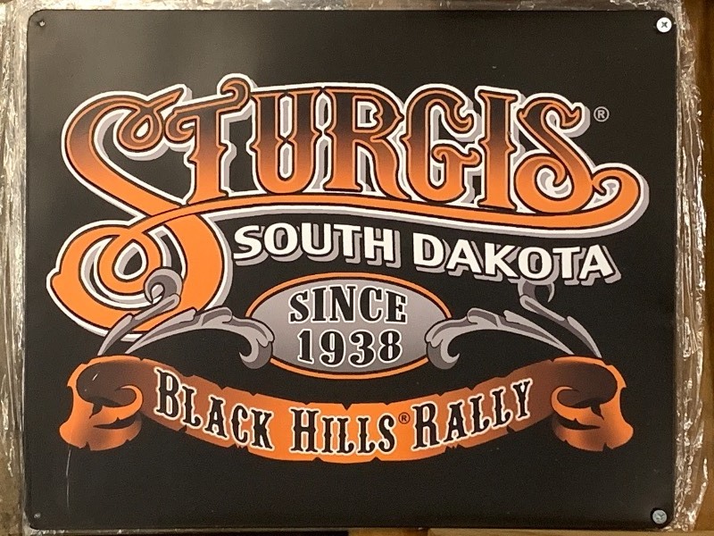 Sturgis 12 x 16.5 Tin Sign