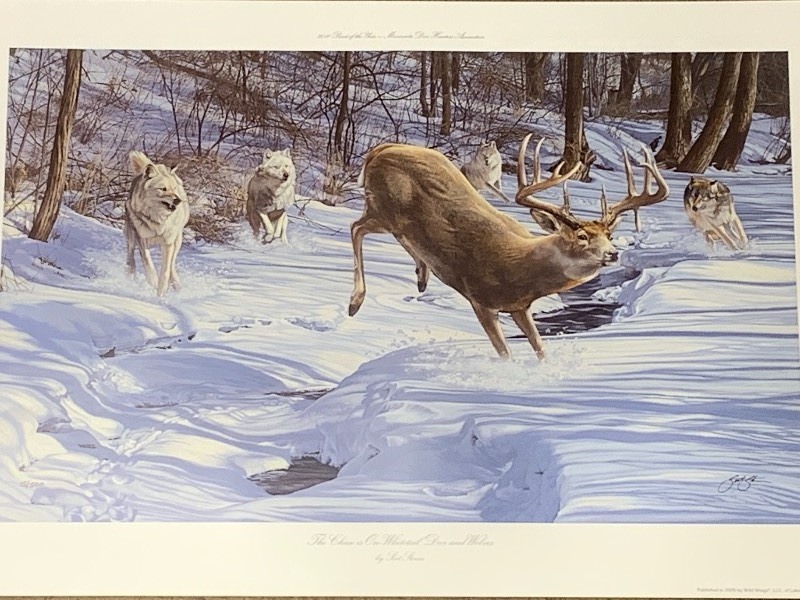 lot 8 image: Scot Storm Signed & Numbered Print