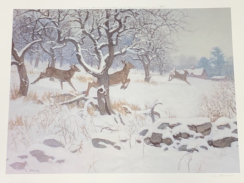 lot 10 image: Lee Stroncek Signed  Numbered Print