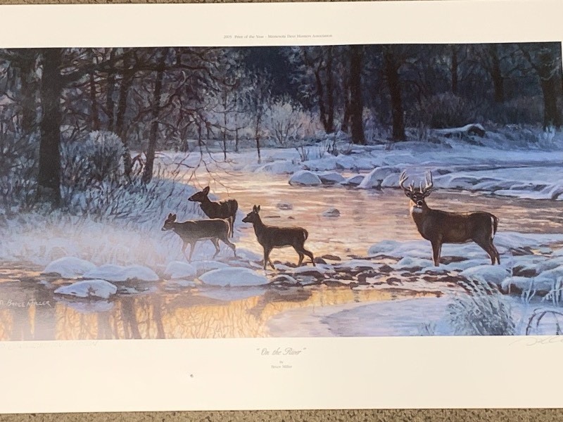 lot 13 image: Bruce Miller Signed & Numbered Print
