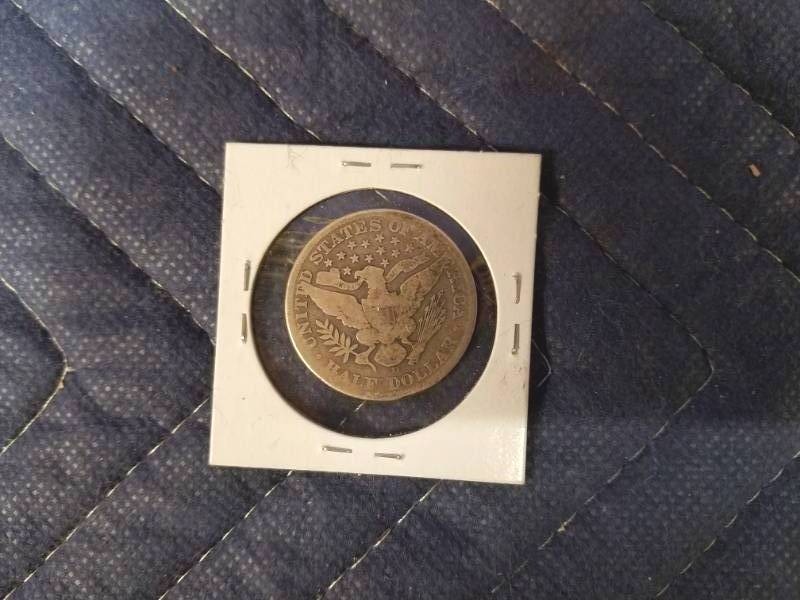 lot 30 image: 1912 D Barber Half Dollar 